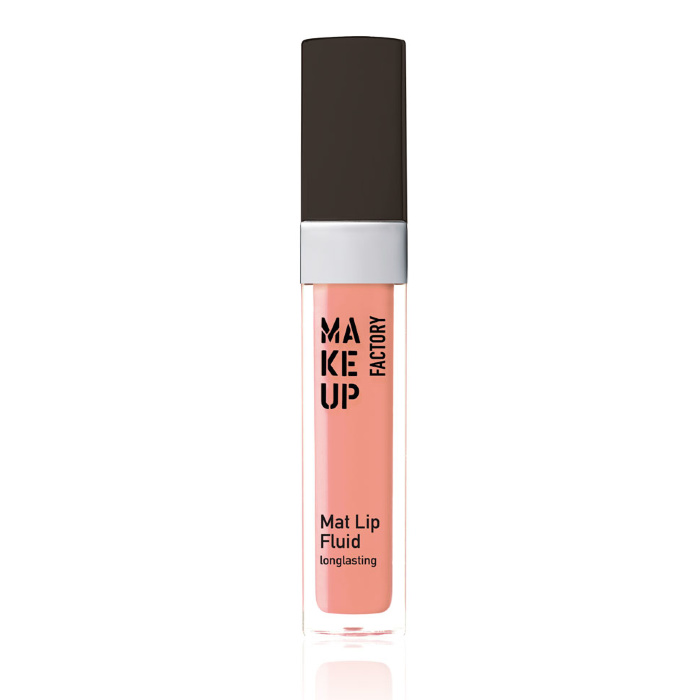 Матовый устойчивый блеск-флюид Make Up Factory Mat Lip Fluid longlasting т.12 натуральный 