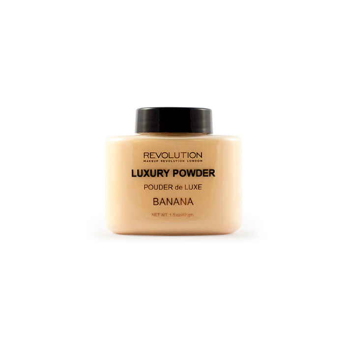 Рассыпчатая пудра Makeup Revolution Luxury Banana Powder 