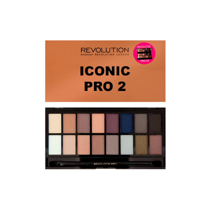 Палетка теней Makeup Revolution Iconic Pro 2 