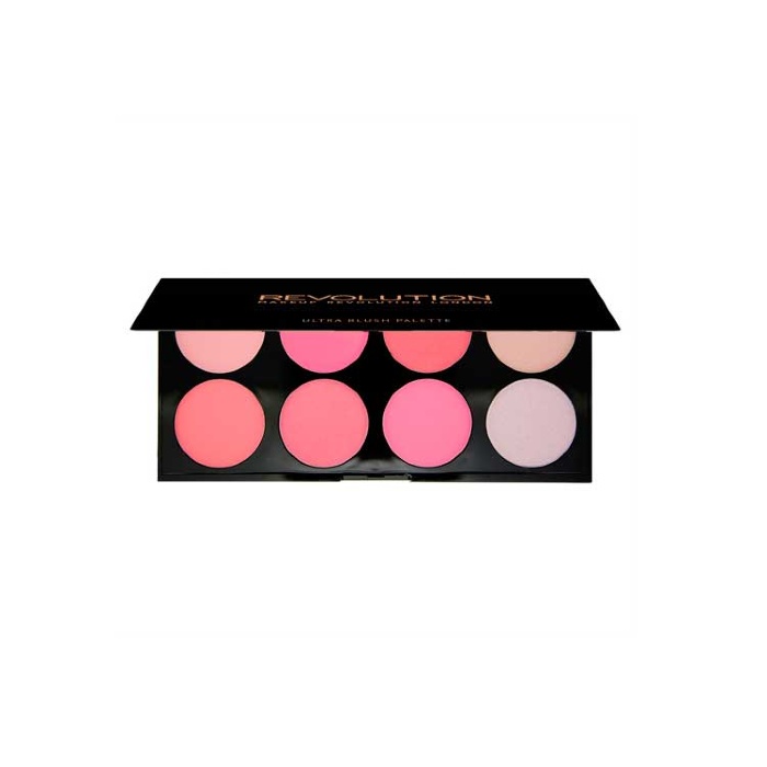 Палетка румян и корректоров Makeup Revolution Ultra Blush Palette All about Pink 
