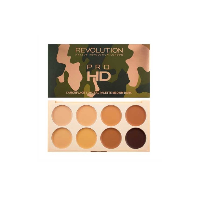 Палетка консилеров Makeup Revolution Ultra Pro HD Camouflage Medium Dark 
