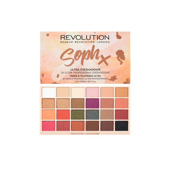 Палетка теней Makeup Revolution SophX Ultra Eyeshadows 